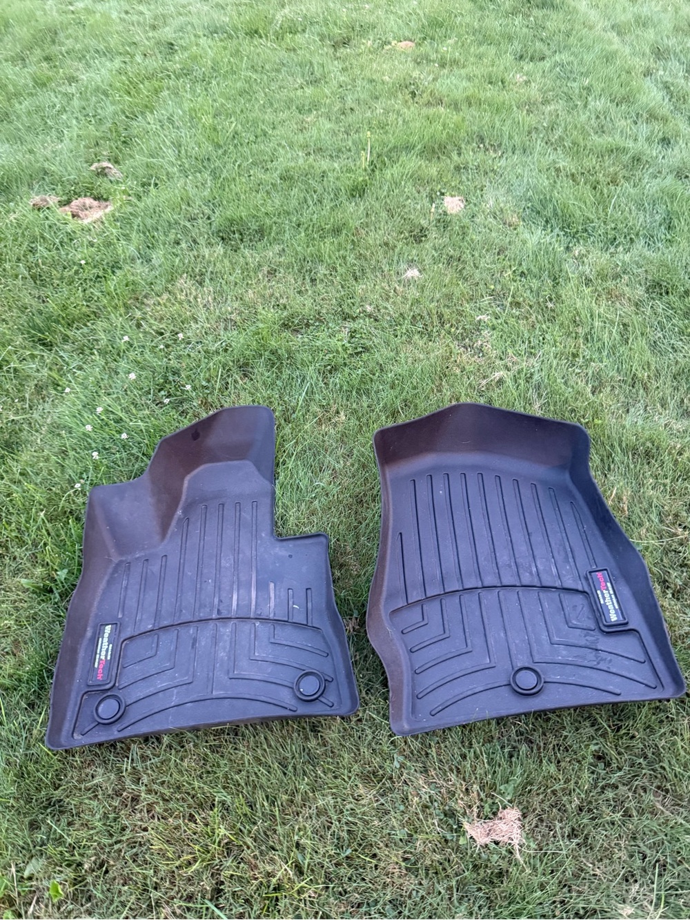 WeatherTech Front Floor Mats 2011–2019 Ford Explorer Black Pair
